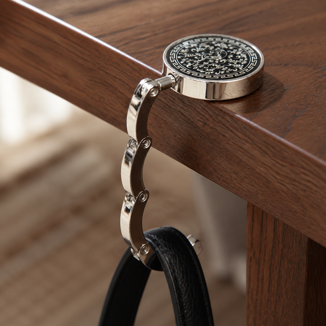 Cozy Haven Foldable Purse Table Hook