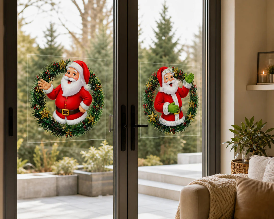 Christmas Decorations — Window Sticker Set