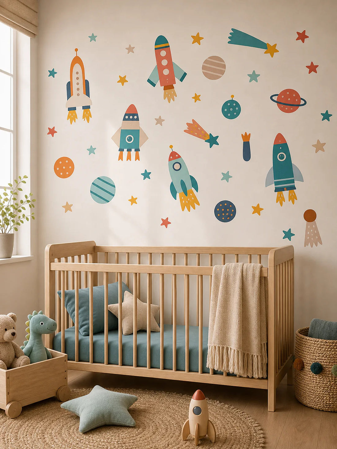 Cozy Haven Removable Nursery Wall Decal Sheets