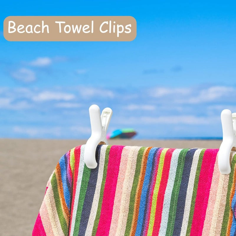 Heavy Duty Towel and Laundry Clips - 3 Piece Set