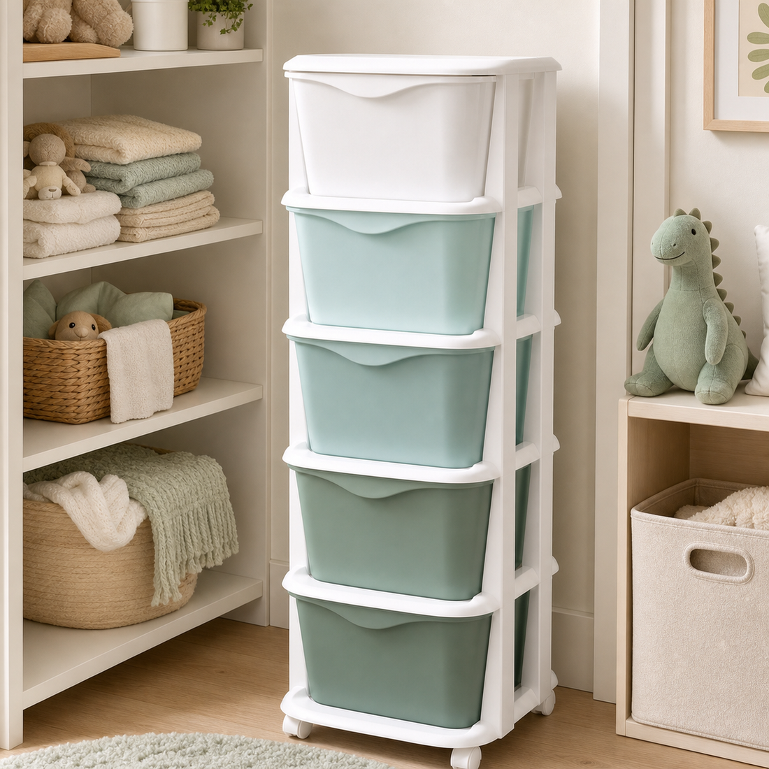 Cozy Haven Deep-Bin Stackable Drawer Organizer Set