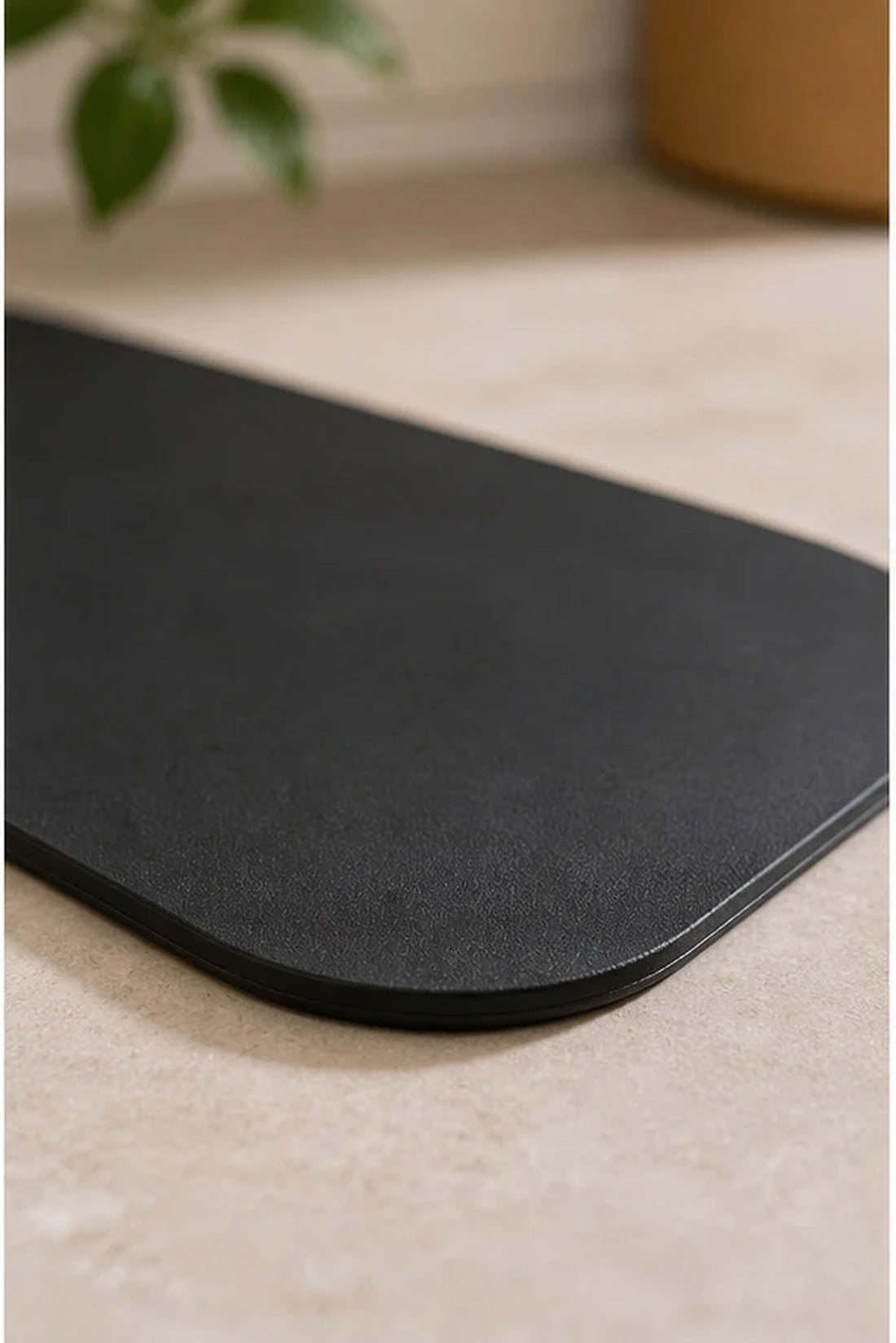 Black Appliance Slider Mat