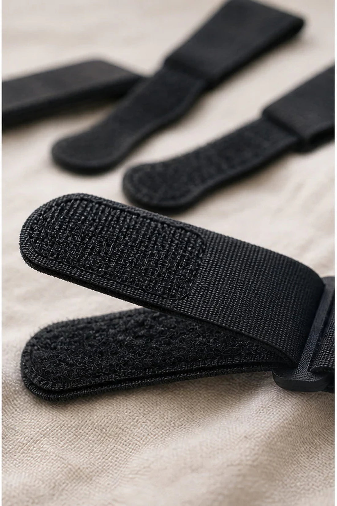 Black Cord Organizer Straps