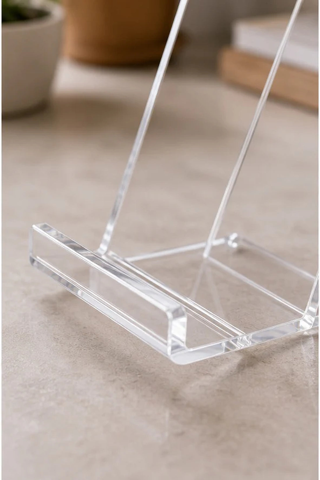 Clear Acrylic Book Stand - Large