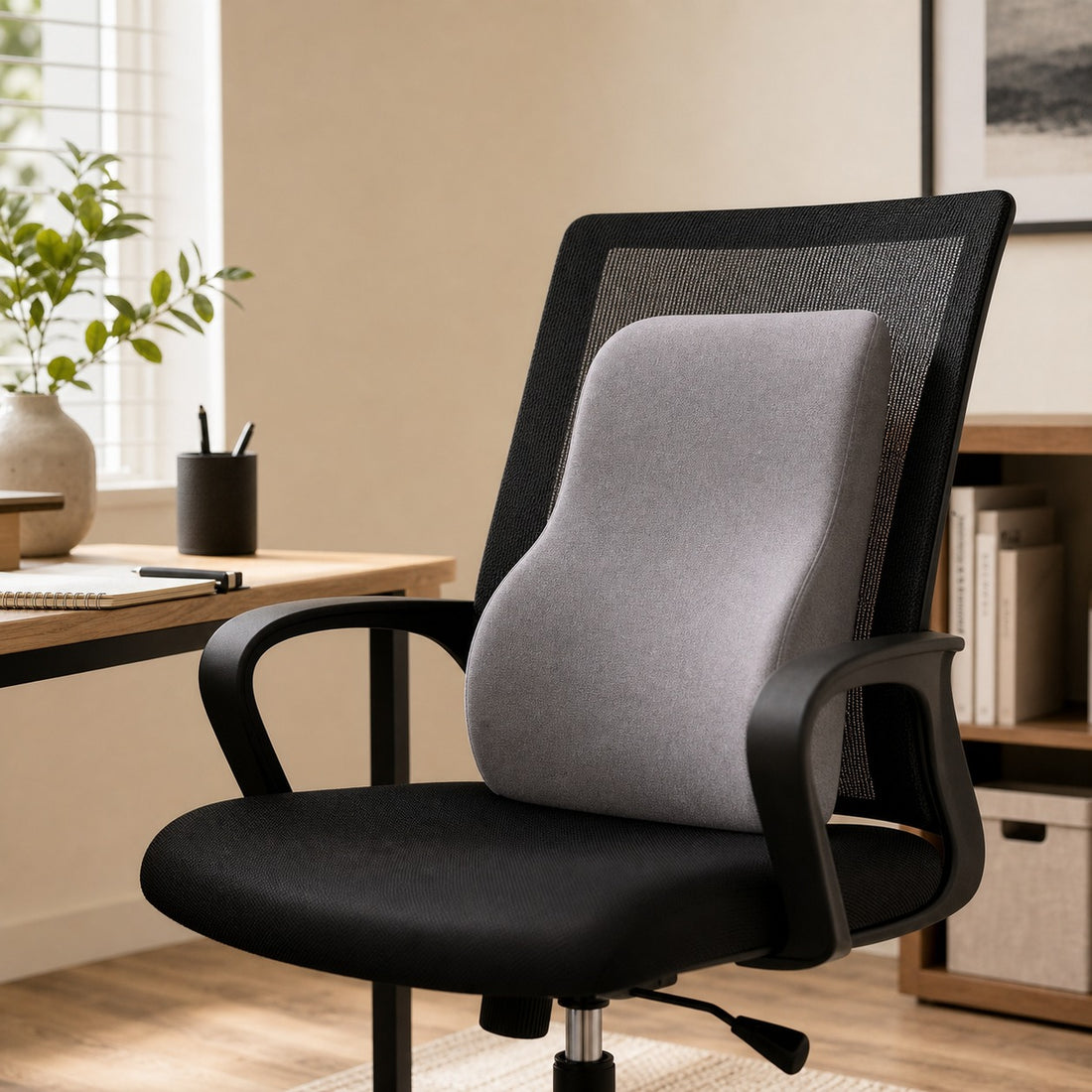 Cozy Haven Memory Foam Lumbar Support Cushion