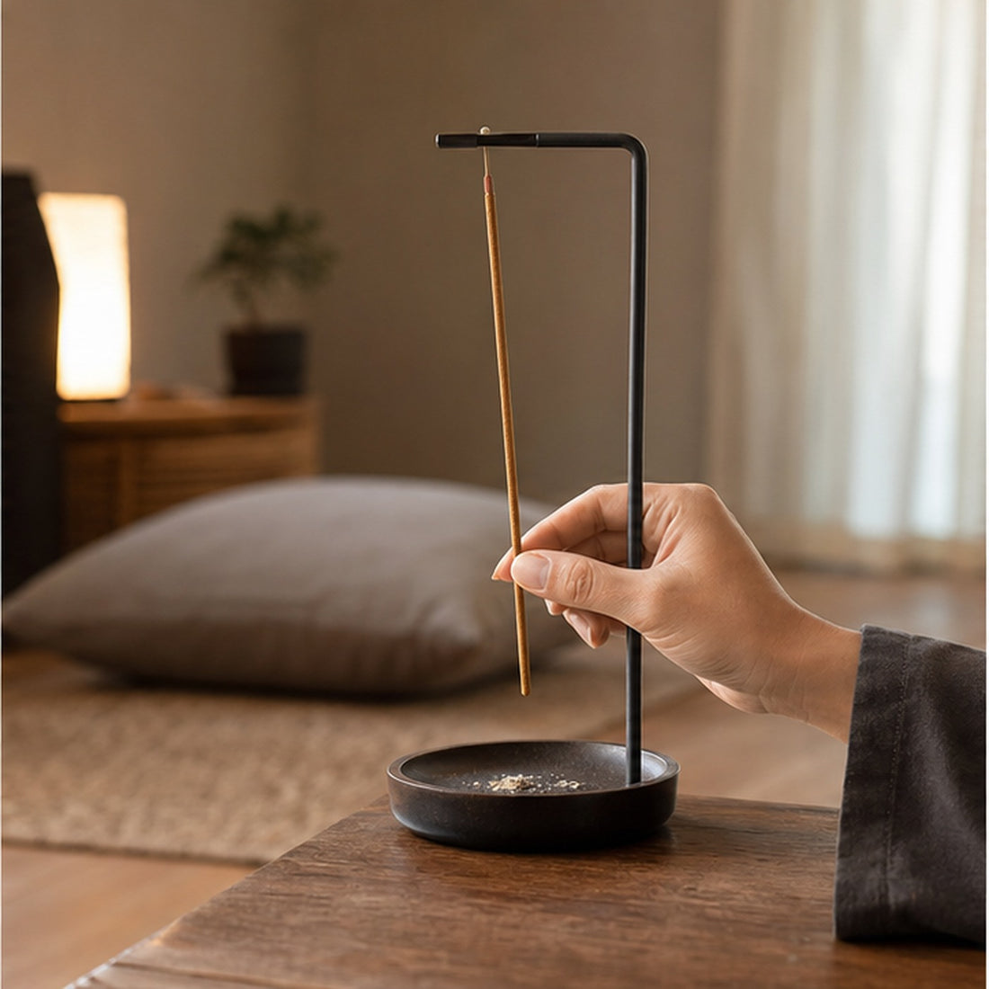 Black Incense Ash Catcher