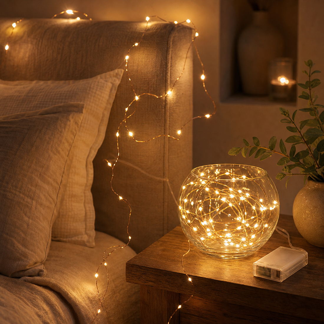 Cozy Haven Classic Color Copper Wire Fairy Lights