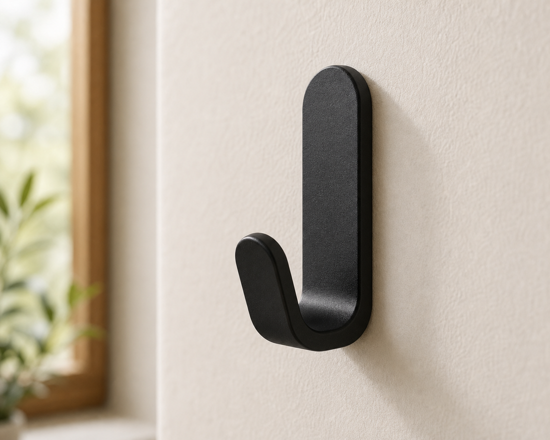 Strong J-Hooks Waterproof Wall Hanger - 6 Pack