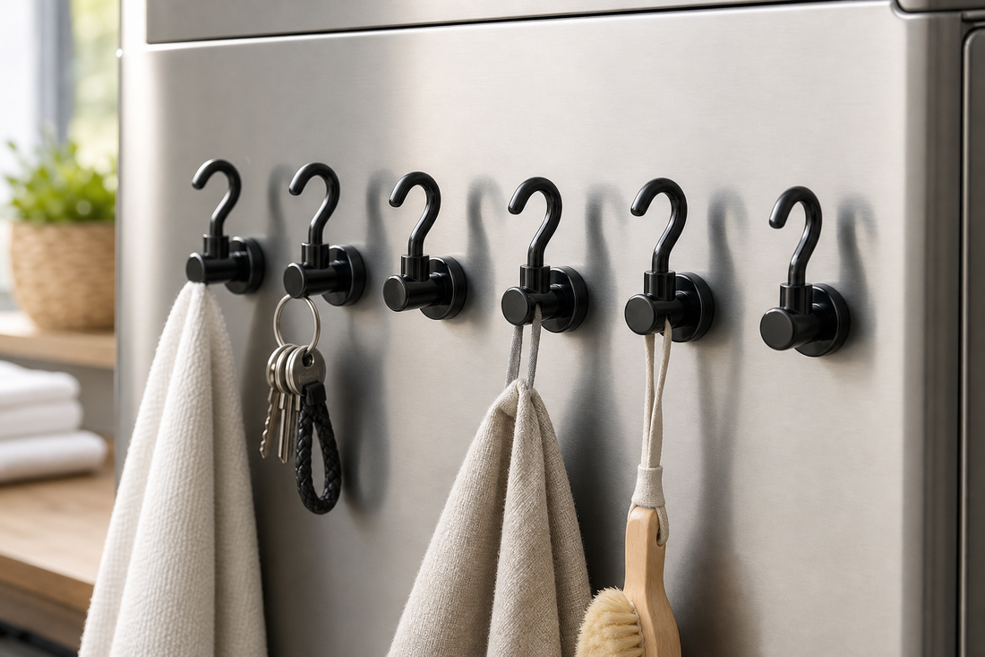 Strong Magnetic Hooks - Black