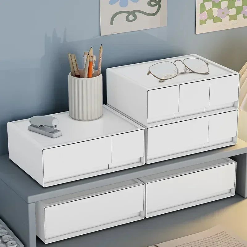 Cozy Haven stackable desktop drawer organizer stacked modules