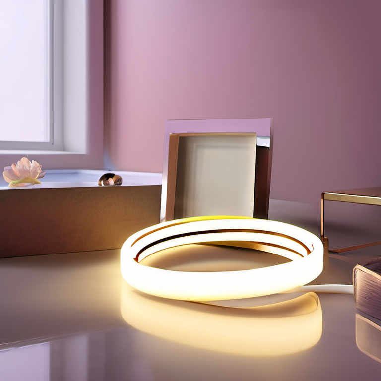 Cozy Haven lifestyle image for Cozy Haven Smart WiFi LED Strip Lights - 32 Foot Music Sync Color Changing Room Lighting - Bedroom & Home