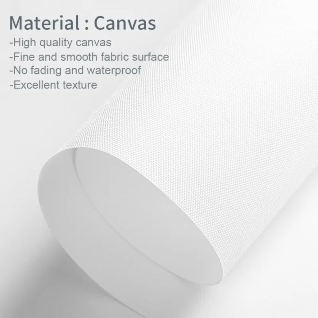 Cozy Haven Black-and-White Abstract Canvas Print Set - 6 Piece - product view 5