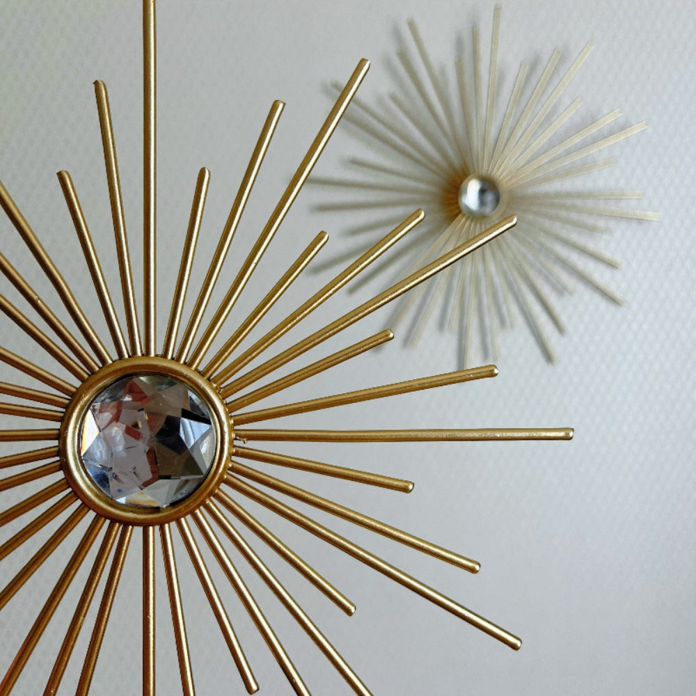 Cozy Haven Gold Sunburst Wall Art Set — supplier product photo