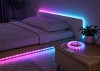 Cozy Haven Smart RGB LED Strip Light Kit styled lighting view 2