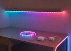Cozy Haven Smart RGB LED Strip Light Kit styled lighting view 3