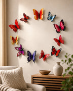 Cozy Haven 12-Piece 3D Butterfly Wall Decor Set - room styling view