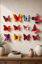 Cozy Haven 12-Piece 3D Butterfly Wall Decor Set - wall refresh detail view