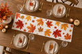 Cozy Haven Autumn Maple Leaves Table Runner lifestyle image 1 for 150 x 33 cm (59 x 13 in)