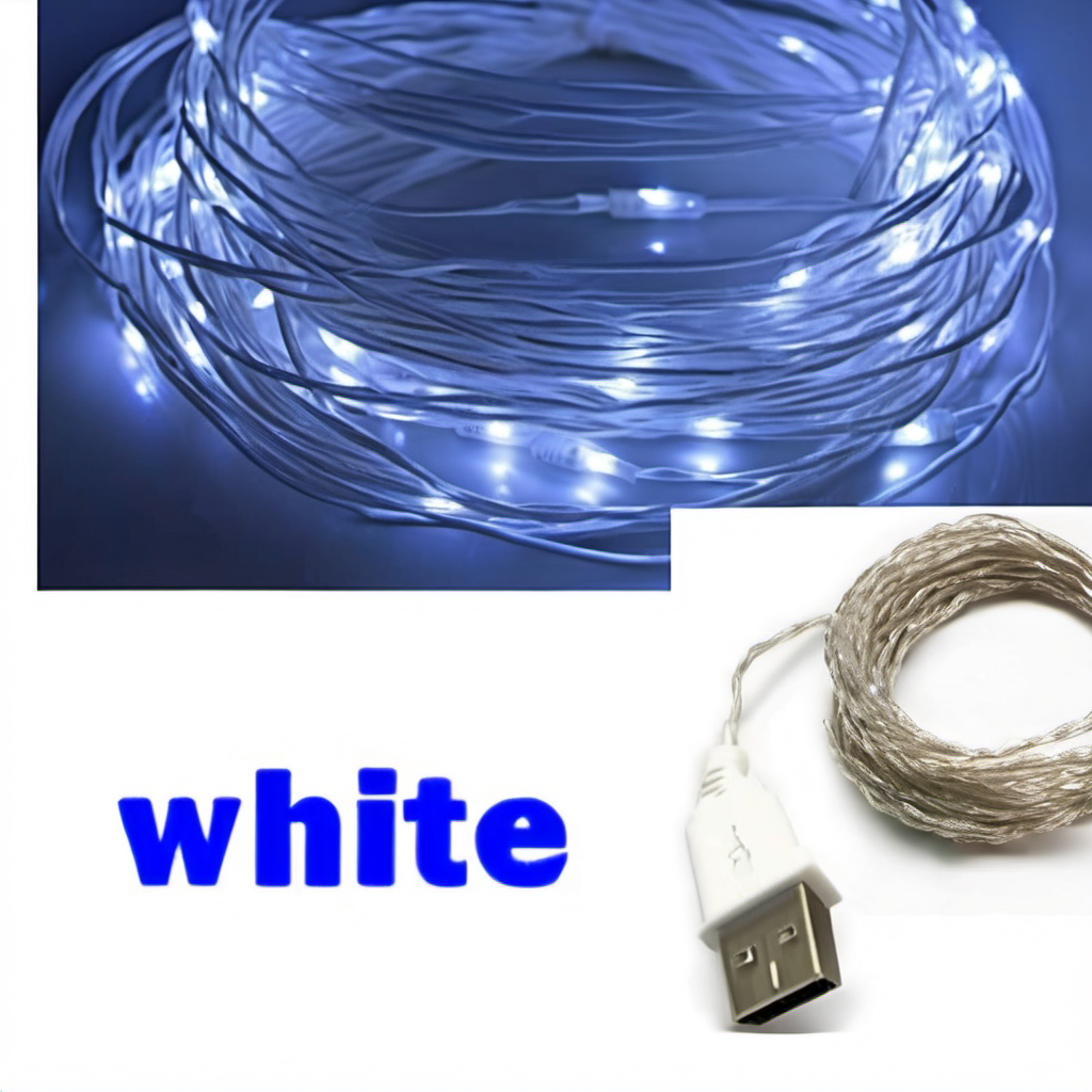 Cozy Haven lifestyle image for Cozy Haven USB LED String Lights - Waterproof Copper Wire Fairy Lights for Party and Wedding