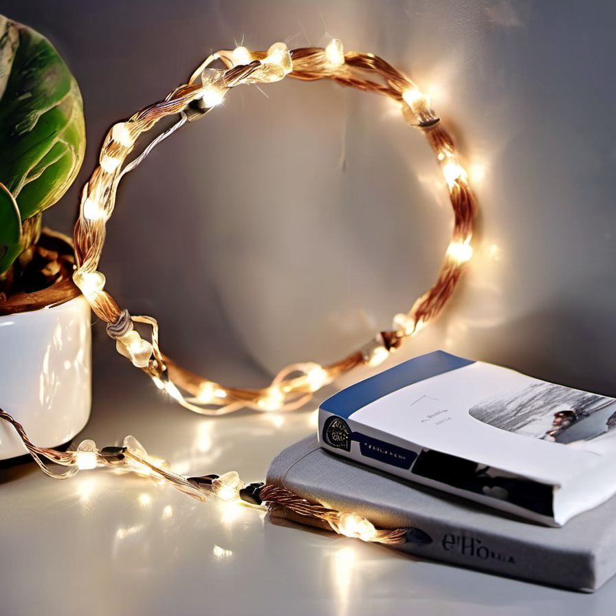 Cozy Haven lifestyle image for Cozy Haven USB LED String Lights - Waterproof Copper Wire Fairy Lights for Party and Wedding