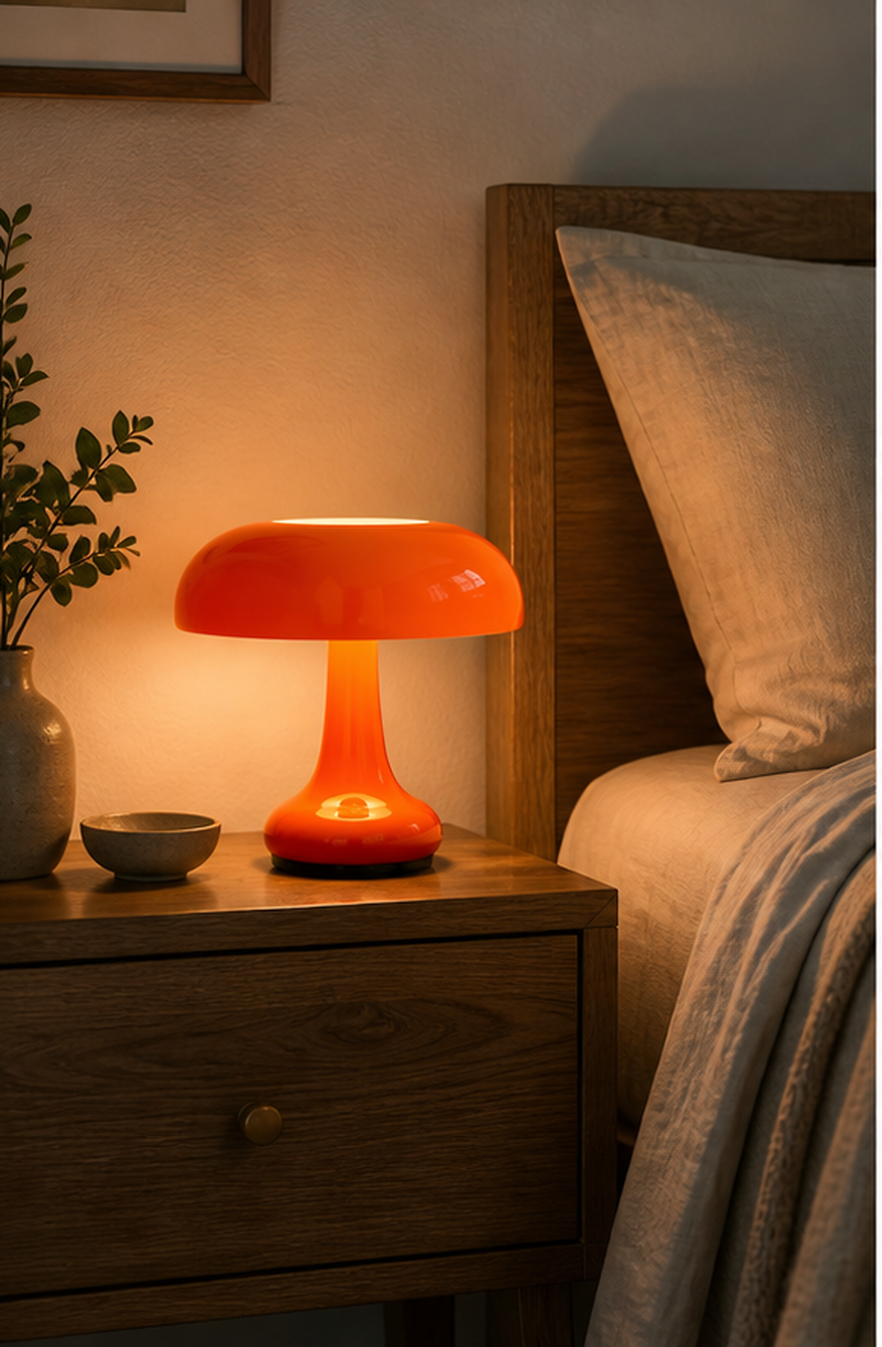 Cozy Haven Dimmable LED Mushroom Table Lamp lifestyle image 4