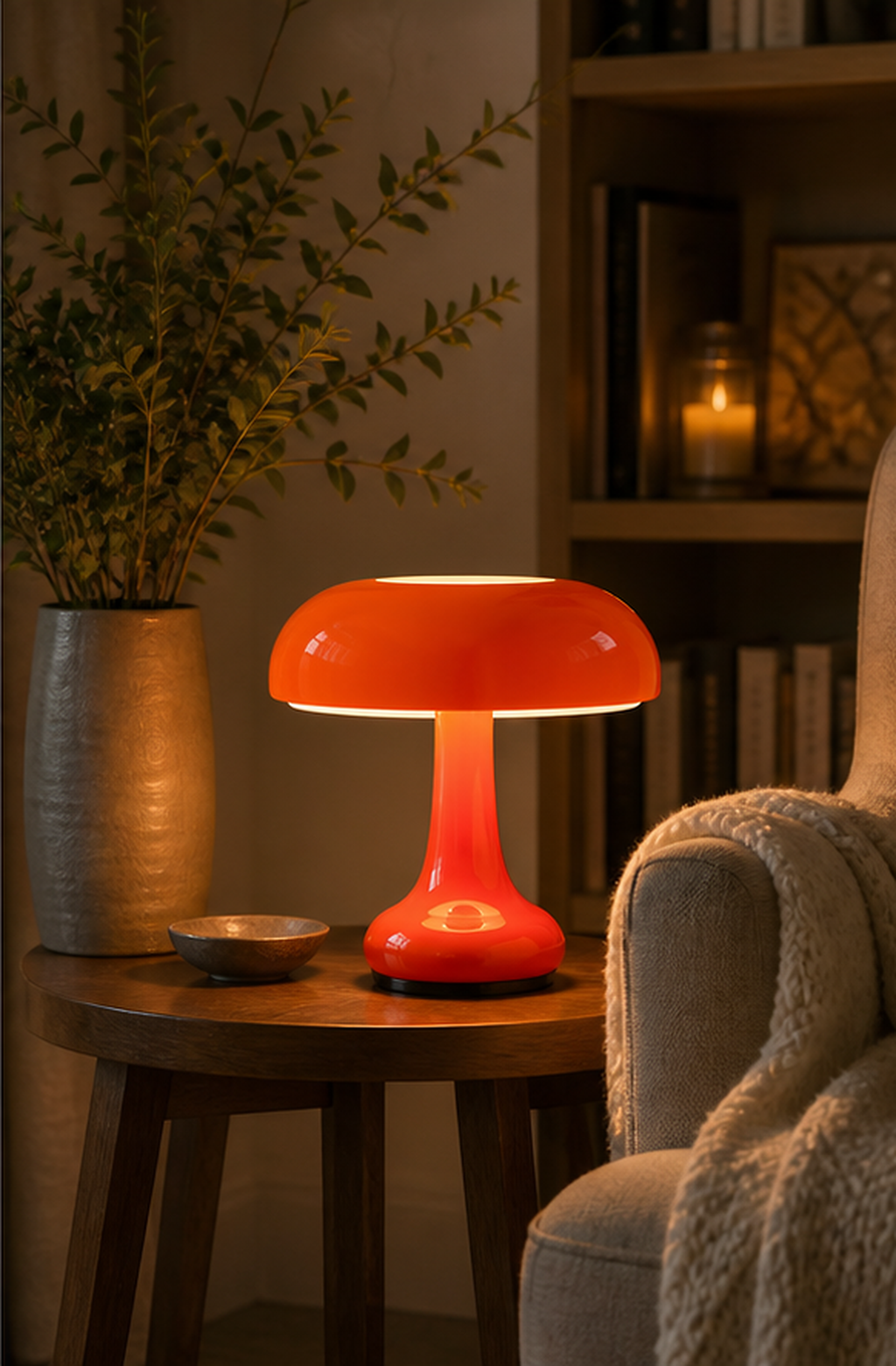 Cozy Haven Dimmable LED Mushroom Table Lamp lifestyle image 6