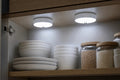 Cozy Haven Motion Sensor LED Night Light - USB Rechargeable Cabinet & Closet Lamp styled lighting view 4 for 2-Piece Set / White