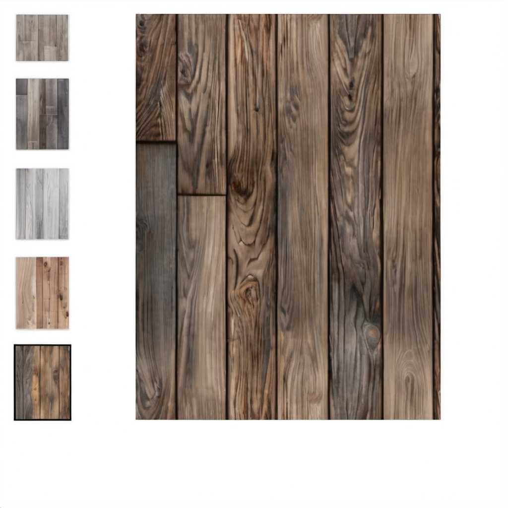 Cozy Haven branded lifestyle image for Cozy Haven Retro Wood Grain Peel and Stick Wallpaper - Removable Self-Adhesive Vinyl Wall Covering (Wood Grain A)
