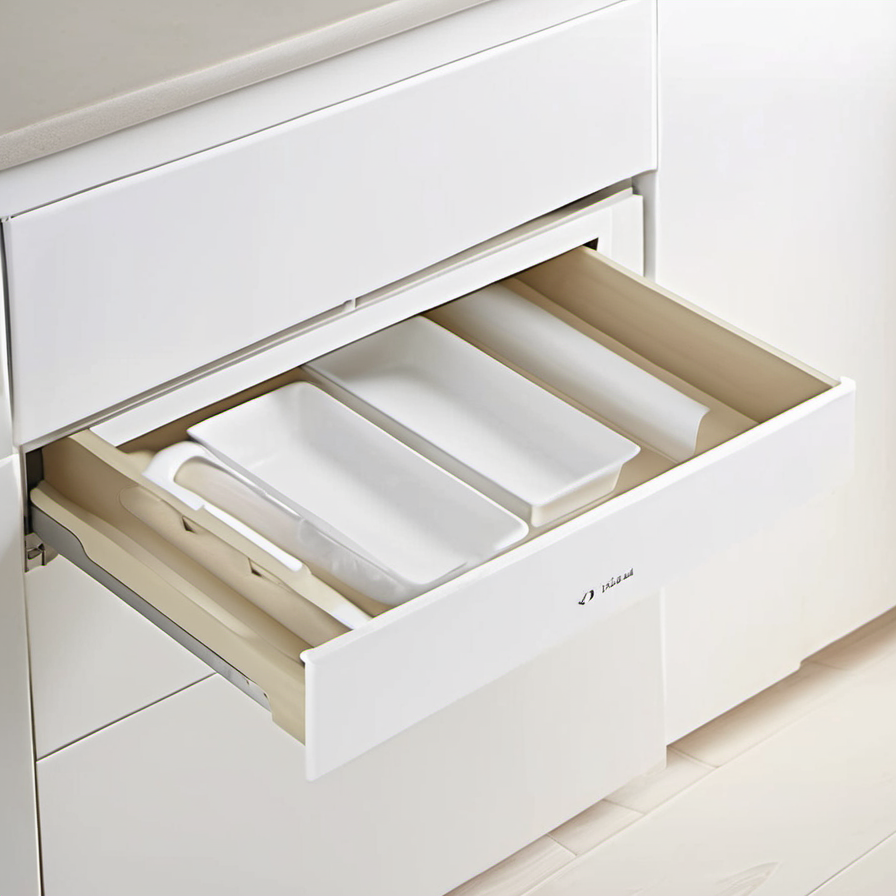 Cozy Haven lifestyle image for Cozy Haven Pull Out Cabinet Drawer Organizer - Slide Out Storage Shelf Rack