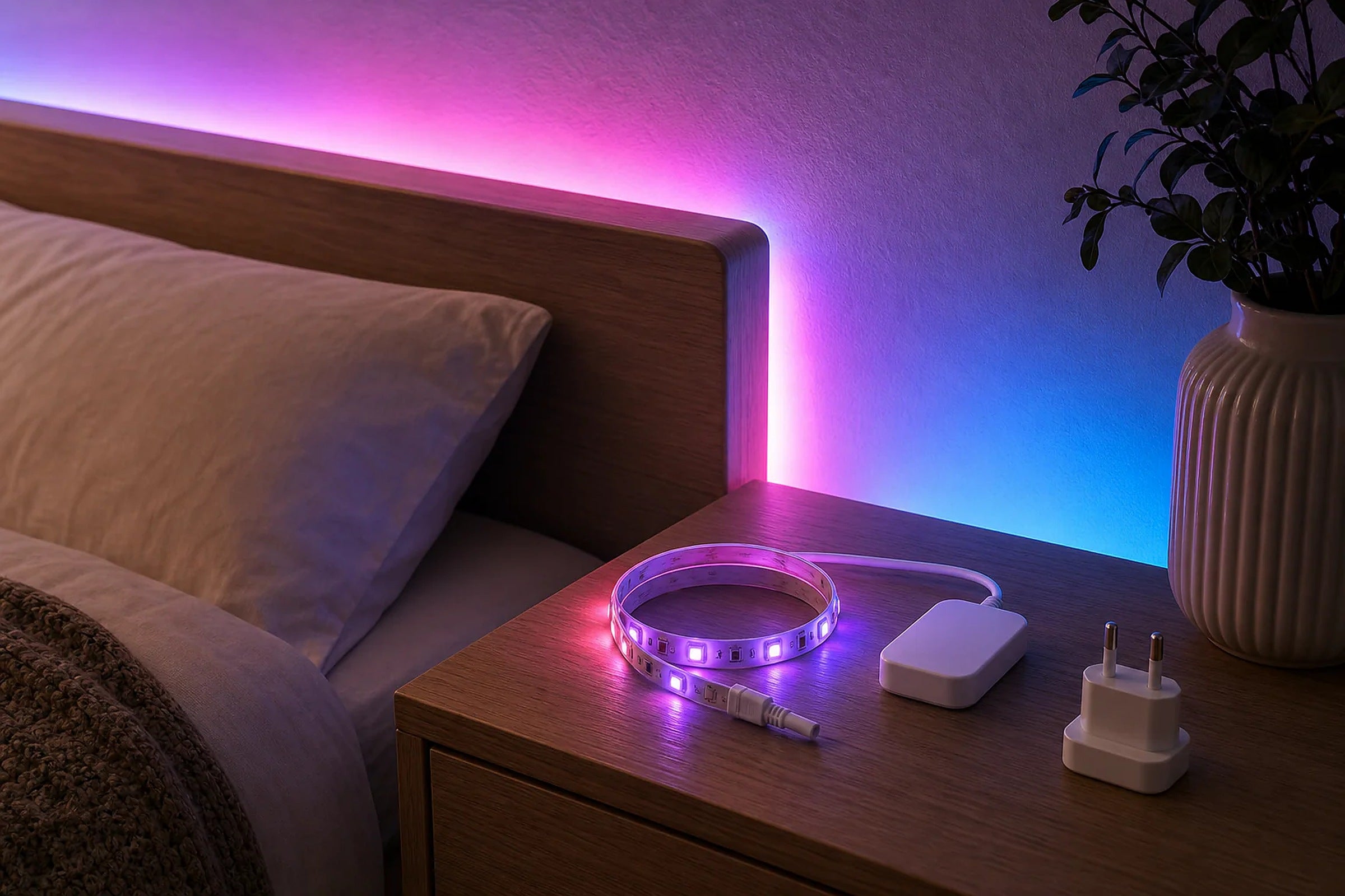 Cozy Haven Smart WiFi RGBIC LED Strip Lights lifestyle image 3