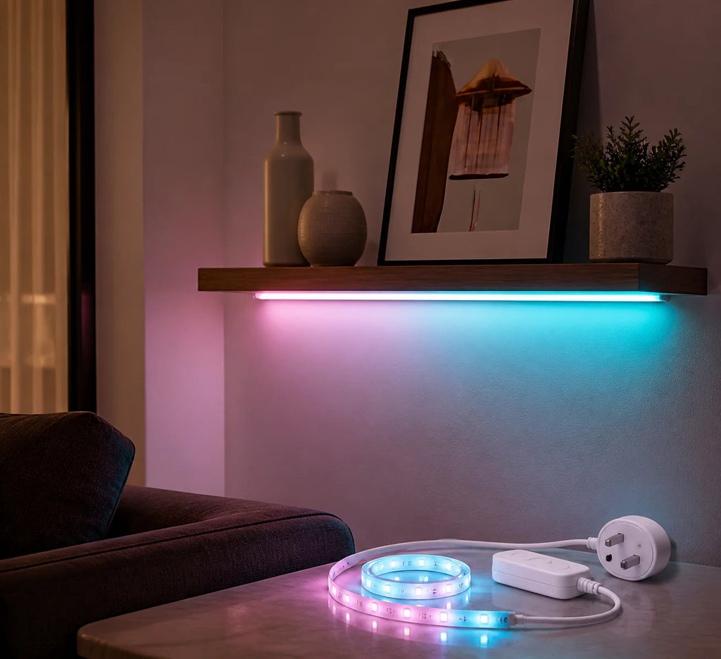 Cozy Haven Smart WiFi RGBIC LED Strip Lights lifestyle image 21 for AU Plug / 1 m