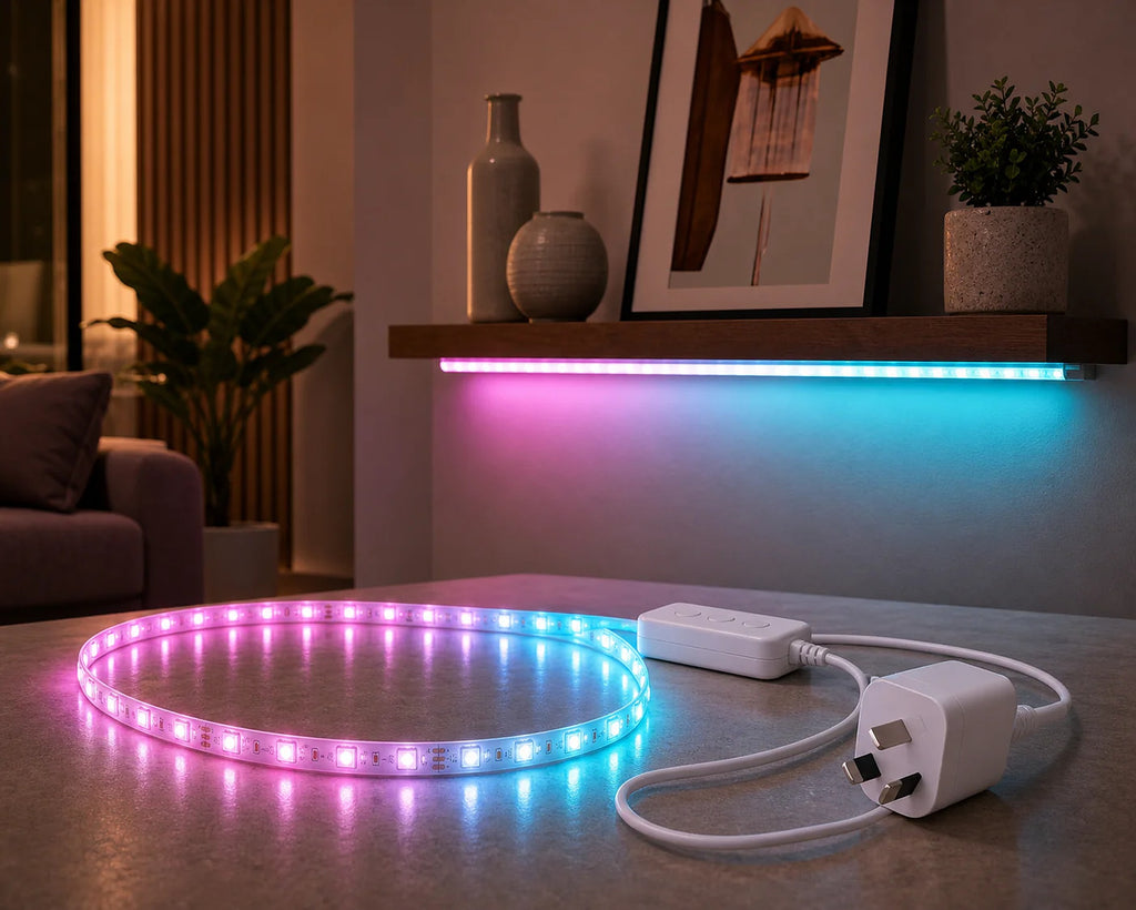 Cozy Haven Smart WiFi RGBIC LED Strip Lights lifestyle image 22 for AU Plug / 2 m