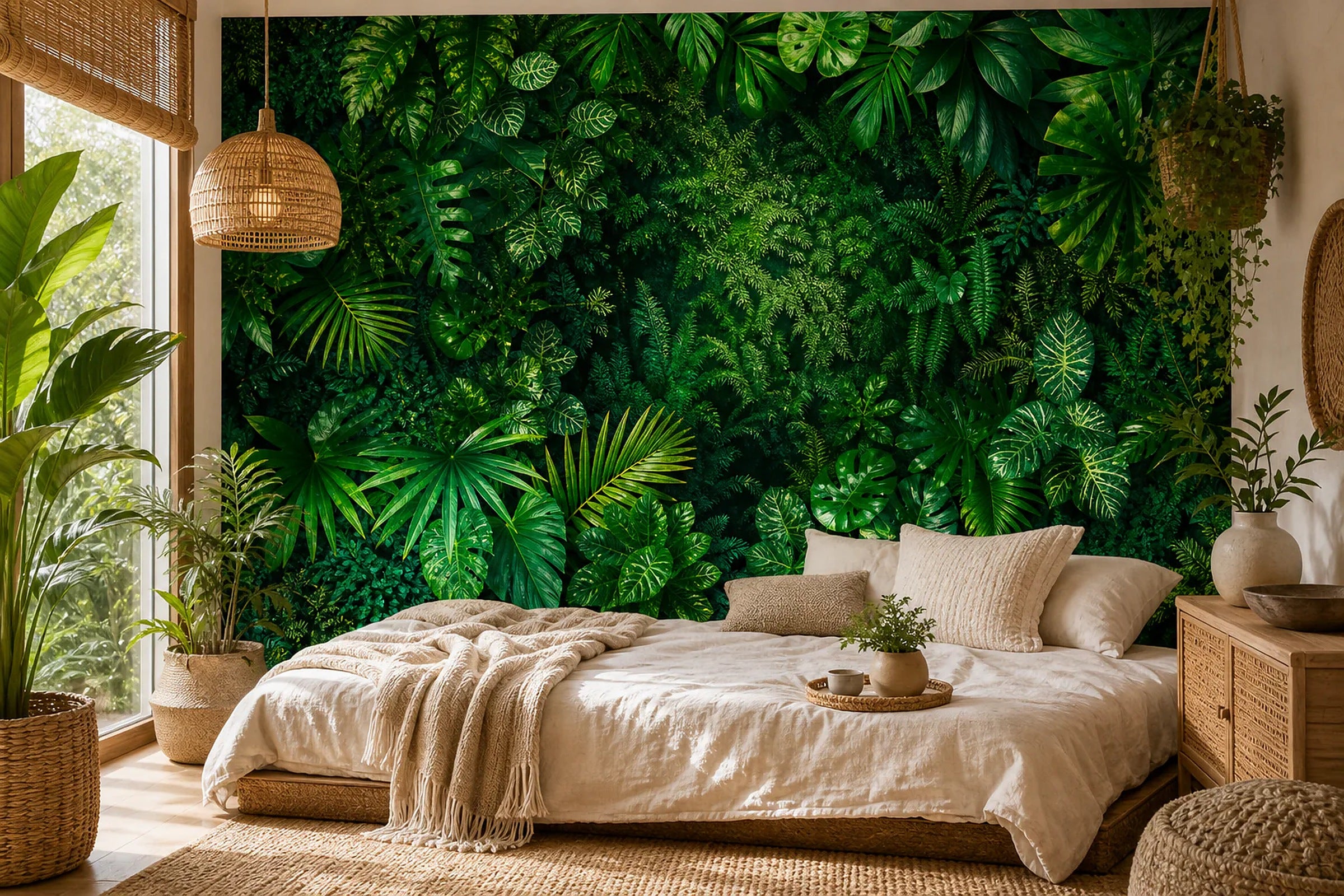 Cozy Haven Boho Woven Wall Tapestry lifestyle image 1