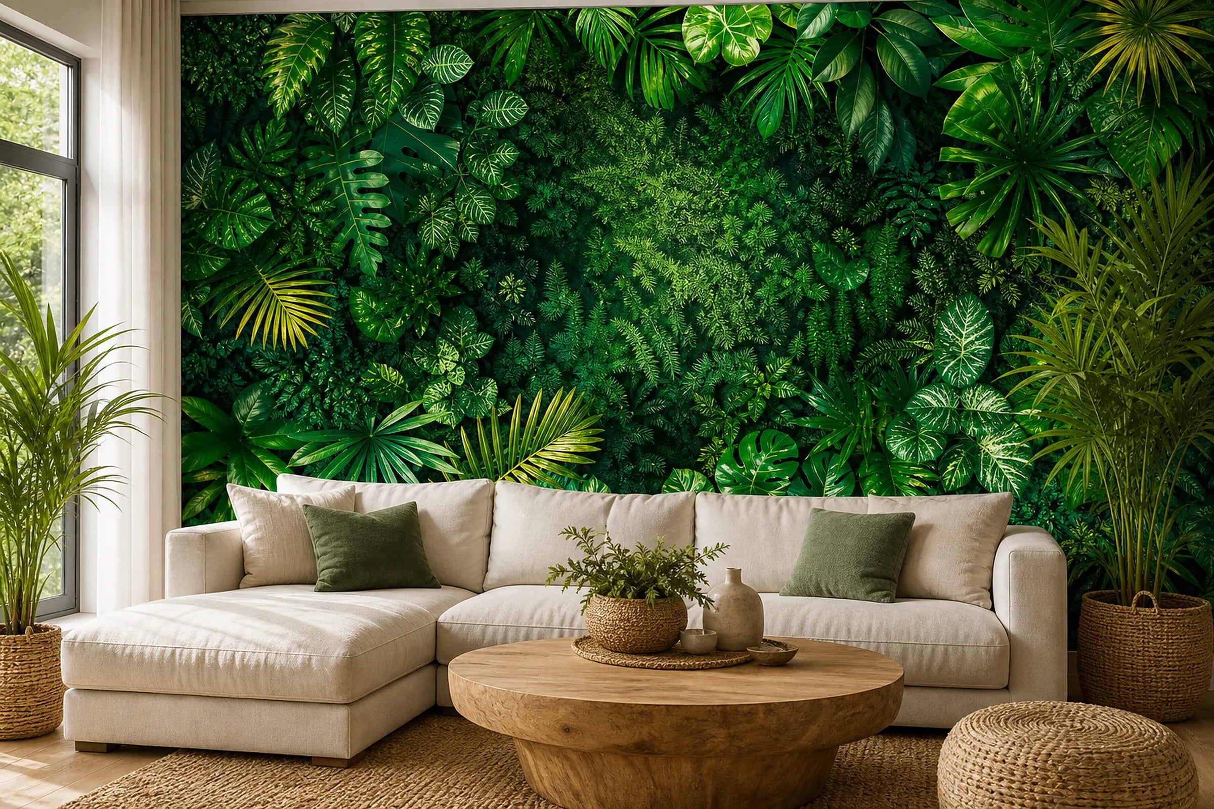Cozy Haven Boho Woven Wall Tapestry - Woven Natural - 1 Piece