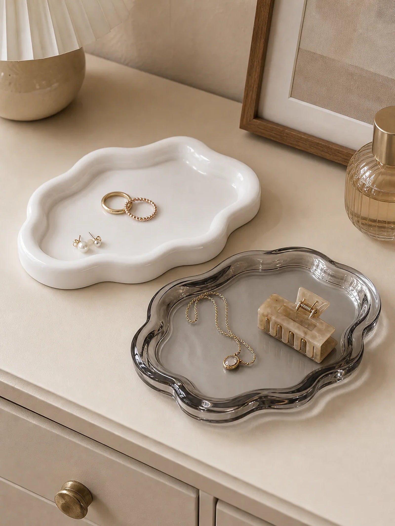 Cozy Haven Cloud Decorative Tray Collection lifestyle image 3