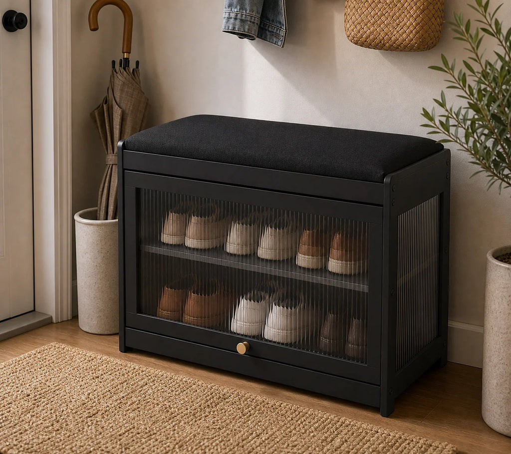 Cozy Haven 2-Tier Narrow Shoe Rack Bench lifestyle image 2