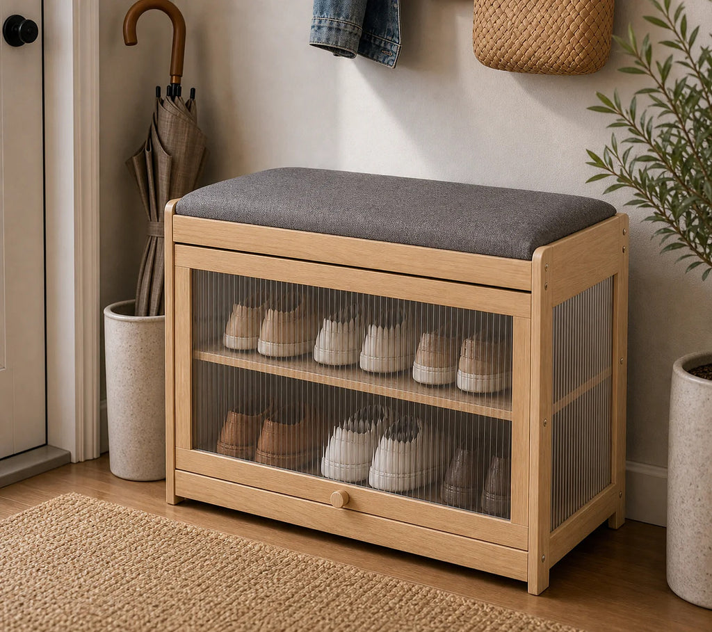 Cozy Haven 2-Tier Narrow Shoe Rack Bench lifestyle image 3