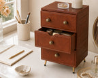 Cozy Haven Wooden Desktop Drawer Organizer Cabinet organized storage view 3