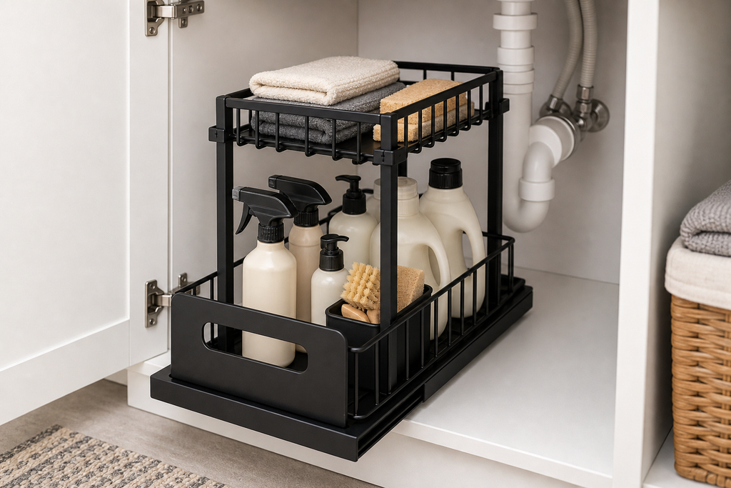 Cozy Haven stackable under sink organizer