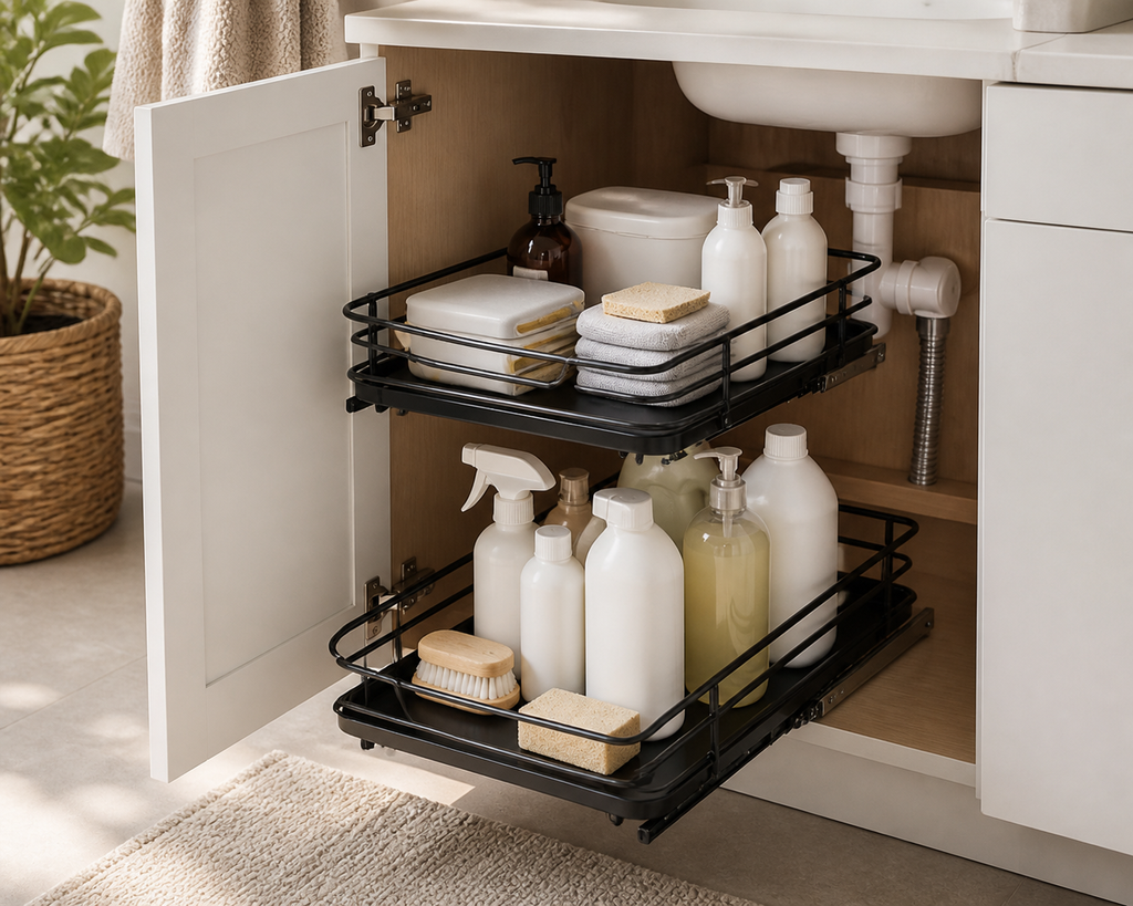Cozy Haven stackable under sink organizer