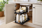 Cozy Haven Stackable Under Sink Organizer styled kitchen view 7