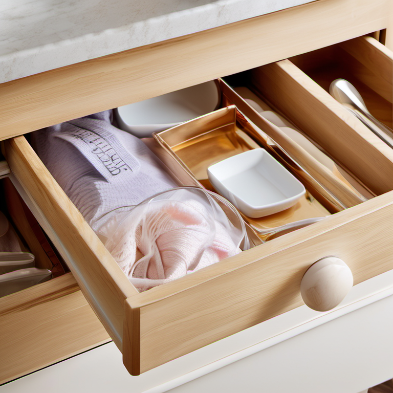 Cozy Haven lifestyle image for Cozy Haven Vanity Stackable Drawer Organizer Set