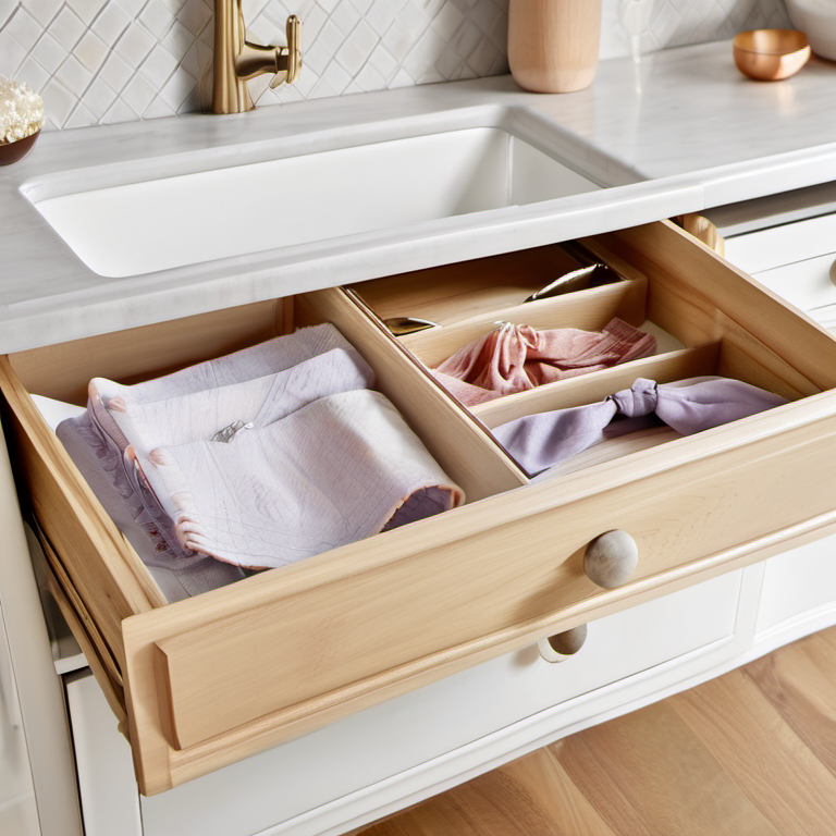 Cozy Haven installed context lifestyle image for Cozy Haven Vanity Stackable Drawer Organizer Set