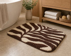 Cozy Haven Tufted Quick Dry Bath Mat styled bathroom view 4