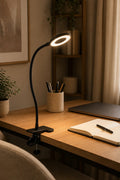 Cozy Haven Clip-On LED Clamp Desk Lamp lifestyle image 3