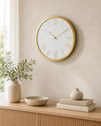 Cozy Haven Silent Decorative Wall Clock styled wall decor view 6