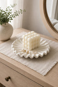 Cozy Haven Scalloped Decorative Tray lifestyle image 2