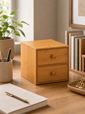 Cozy Haven Bamboo Desktop Drawer Organizer lifestyle image 1 for Bamboo Desktop Drawer Organizer