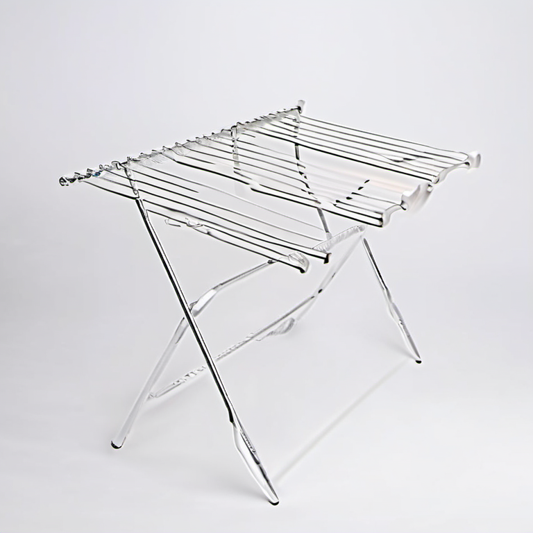 Cozy Haven branded lifestyle image for Cozy Haven Accordion Foldable Drying Rack