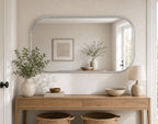 Cozy Haven Silver Wall Mirror Collection styled wall decor view 5